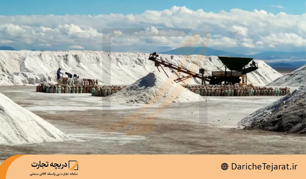 اسخراج لیتیوم از سنگ معدن