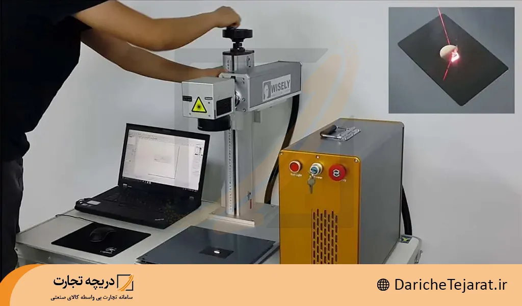 دستگاه لیبل زن لیزری