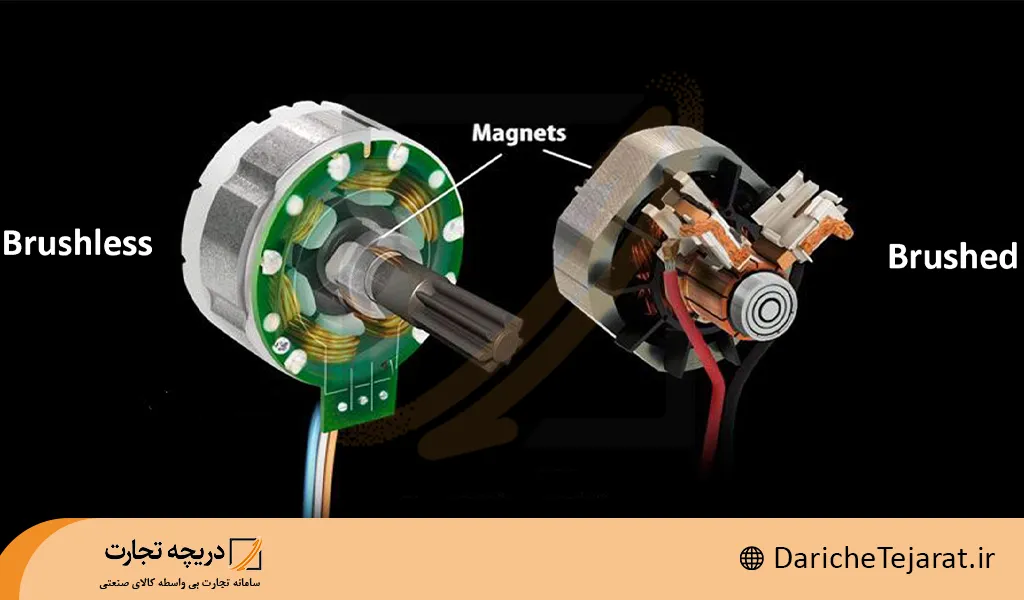 سروو موتور براش و براشلس