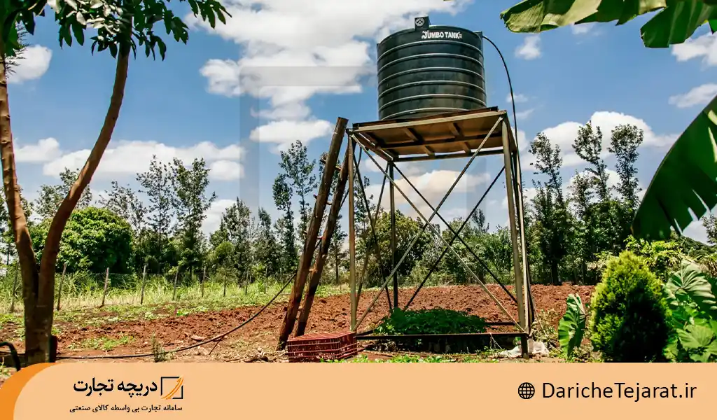 آبیاری قطره ای بدون پمپ