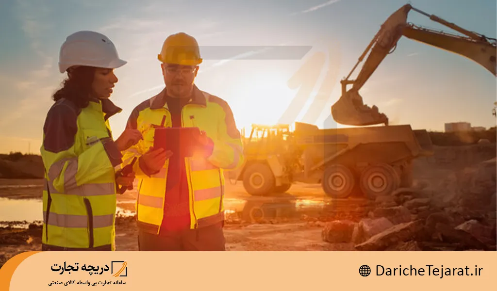 مراحل استخراج معدن