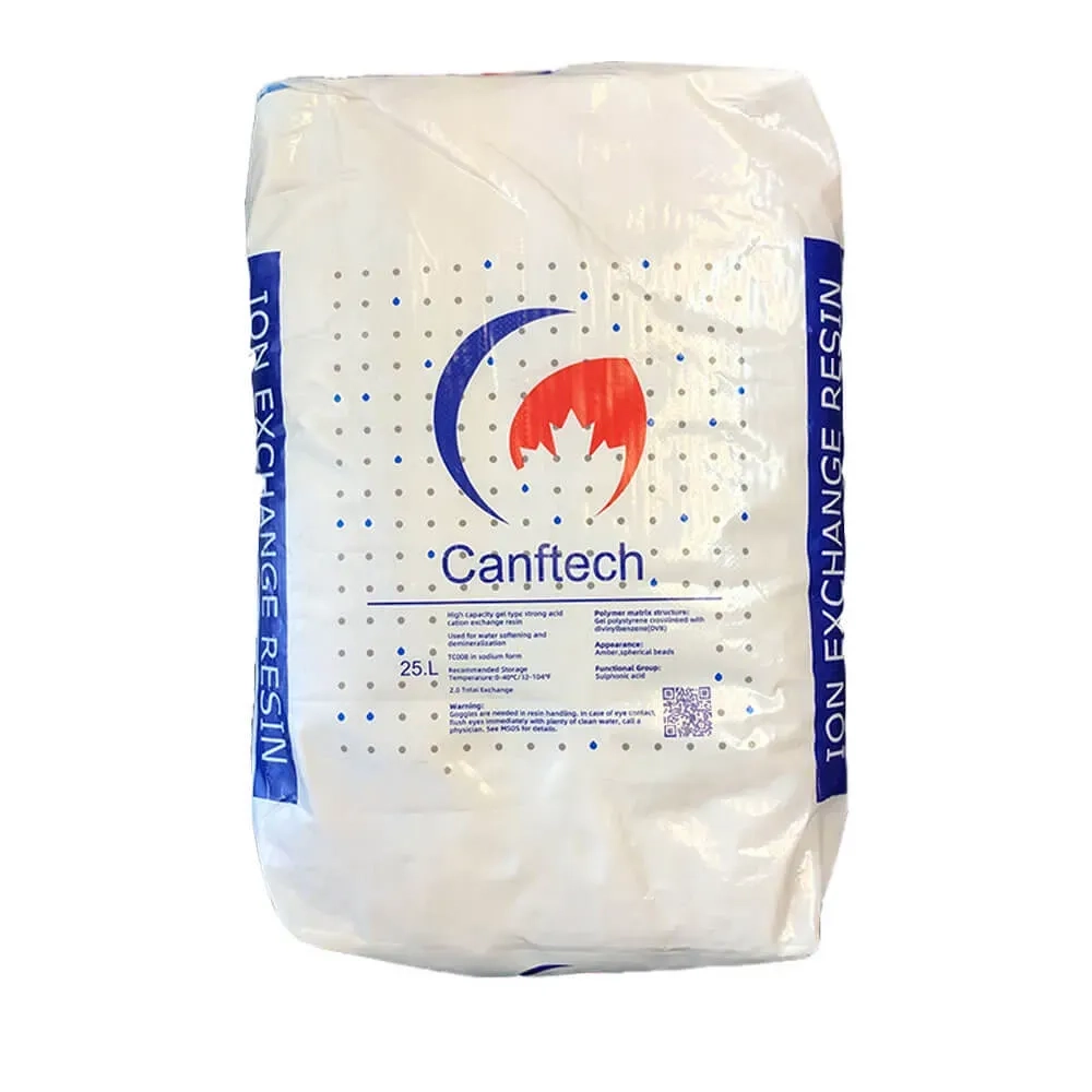 رزین سختی گیر کاتیونی کنفتک TC008